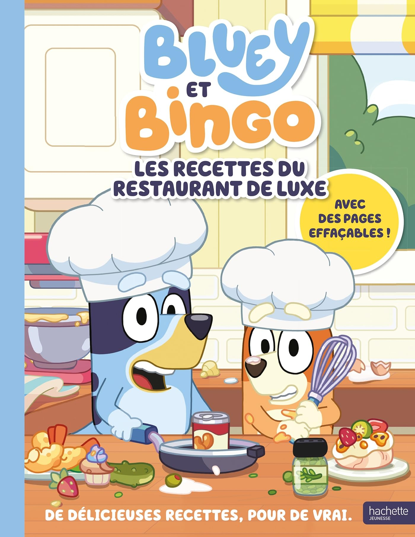 Bluey et Bingo : les recettes du restaurant de luxe : de délicieuses recettes, pour de vrai