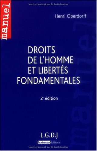 Droits de l'homme et libertés fondamentales