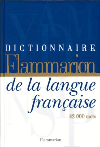 Dictionnaire Flammarion de la langue française