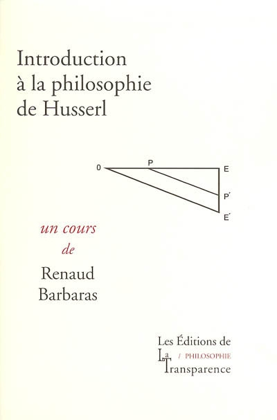 Introduction à la philosophie de Husserl