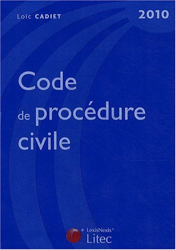 Code de procédure civile 2010