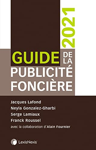Guide de la publicité foncière : 2021