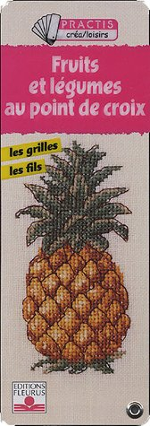 Fruits et légumes au point de croix : les grilles, les fils