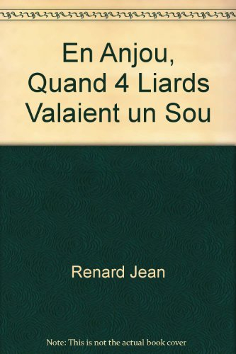 En Anjou, quand 4 liards valaient un sou