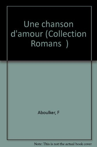 Une Chanson d'amour