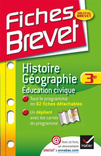 Histoire, géographie, éducation civique 3e