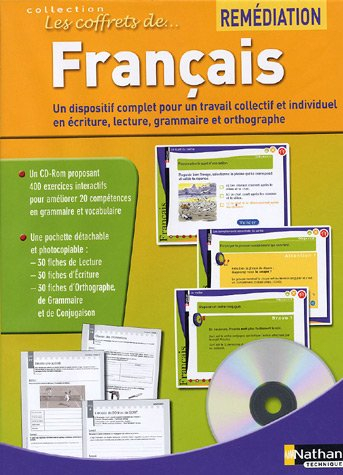 Remédiation : écriture, lecture, orthographe