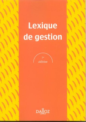 Lexique de gestion
