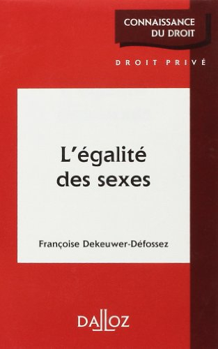 L'égalité des sexes