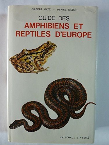 guide des amphibiens et reptiles d'europe