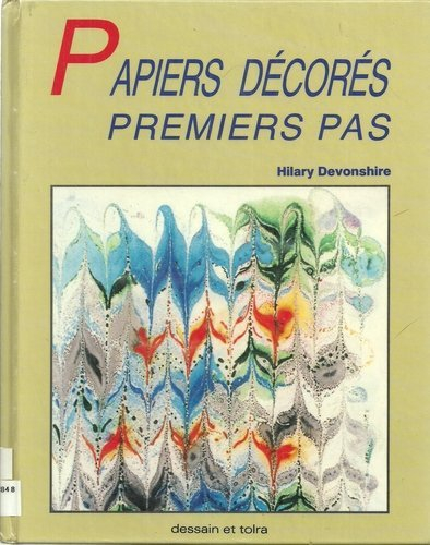 Papiers décorés, premiers pas