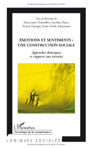 Emotions et sentiments : une construction sociale : approches théoriques et rapports aux terrains