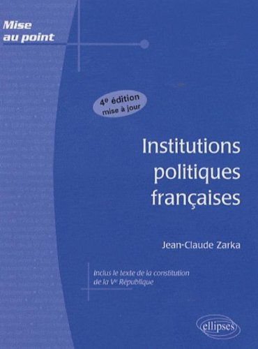 Institutions politiques françaises