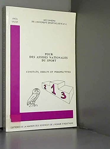 Pour des assises nationales du sport : constats, débats et perspectives