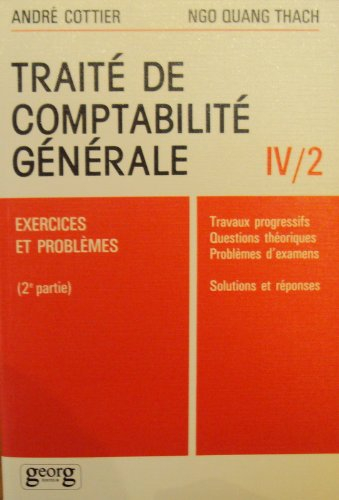 Traité de comptabilité générale IV/2