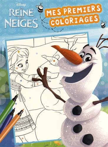 La reine des neiges : mes premiers coloriages : Olaf