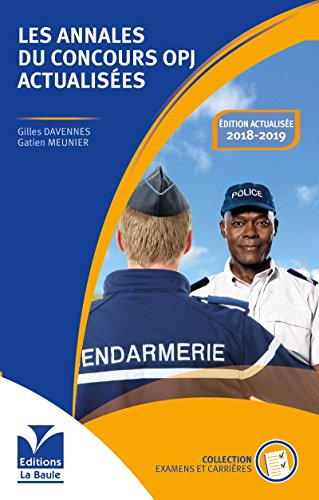 Les annales du concours OPJ actualisées