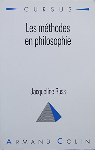 Les Méthodes en philosophie