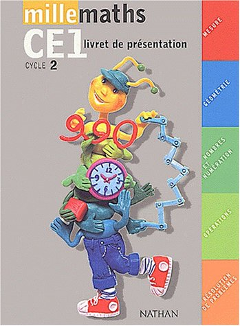 Millemaths CE1 : livret de présentation