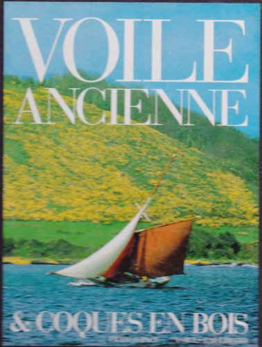 Voile ancienne et coques en bois