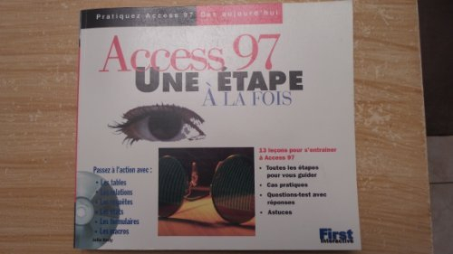Access 97, une étape à la fois