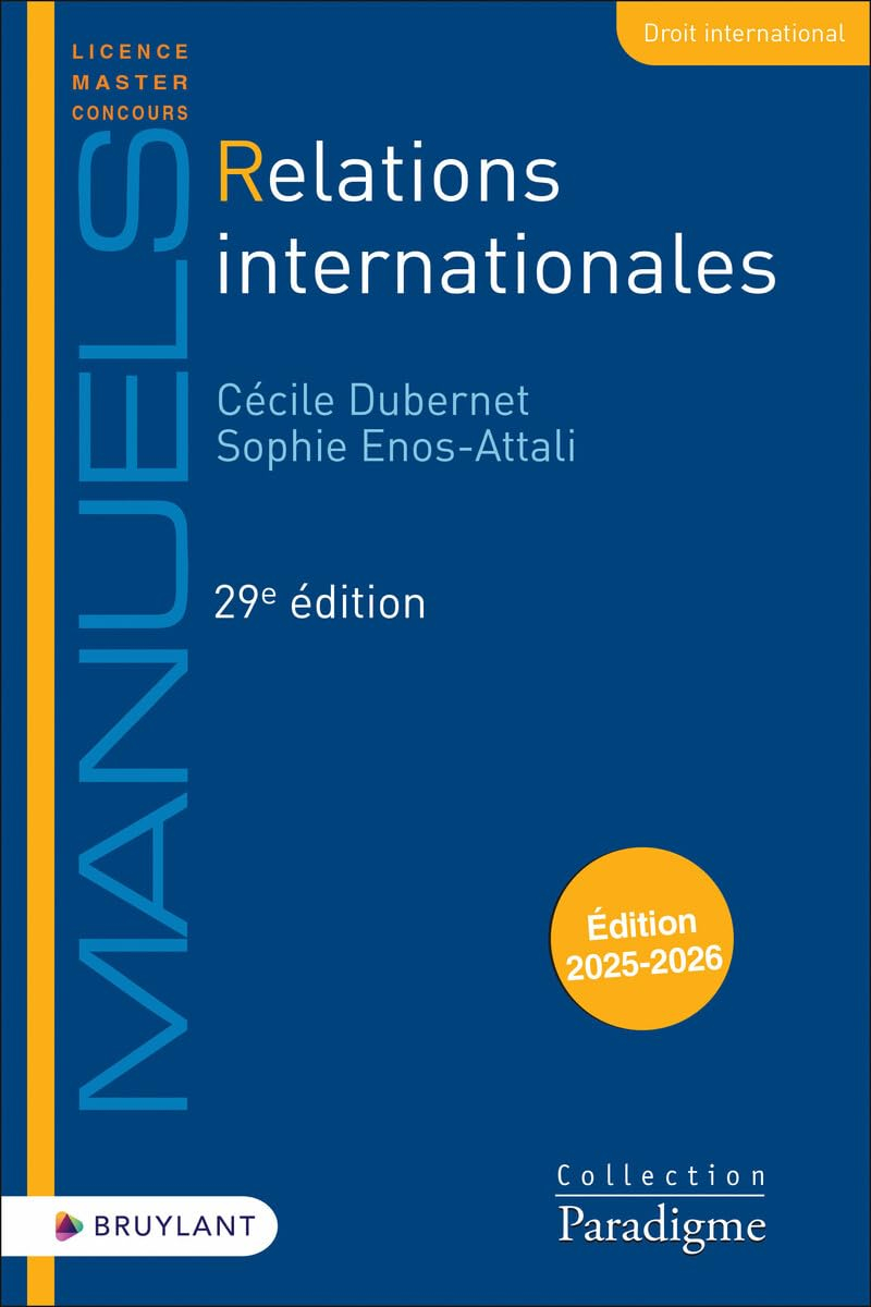 Relations internationales : édition 2025-2026