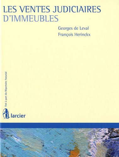 Les ventes judiciaires d'immeubles