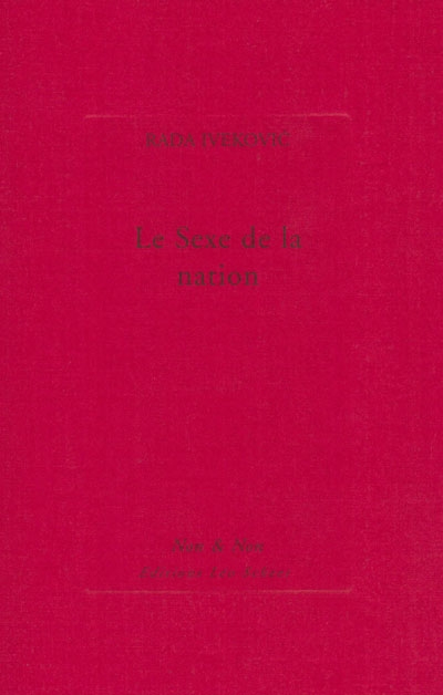 Le sexe de la nation