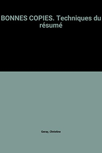 Français, technique du résumé et de la discussion