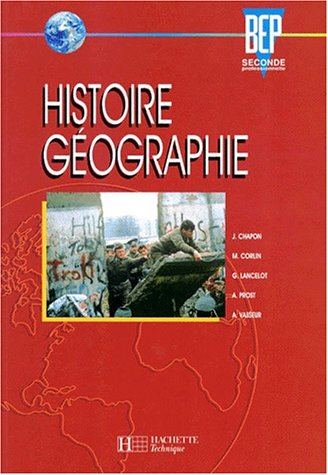Histoire-géographie, 2e professionnelle