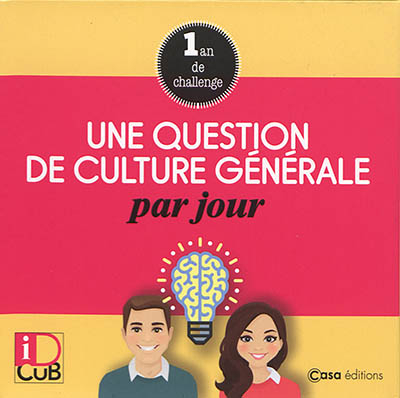 Une question de culture générale par jour