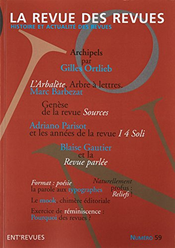 Revue des revues (La), n° 59