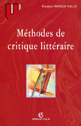 méthodes de critique littéraire