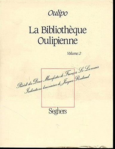 bibliotheque oulipienne t2