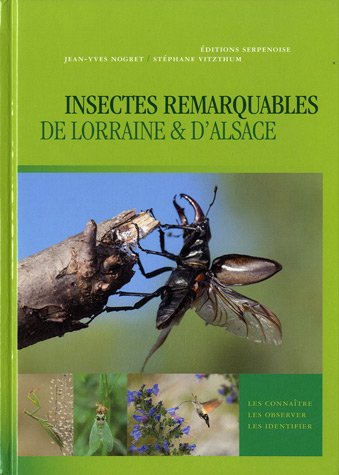 Insectes remarquables de Lorraine & d'Alsace : les connaître, les observer, les identifier