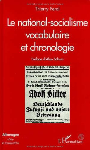 Le national-socialisme : vocabulaire et chronologie