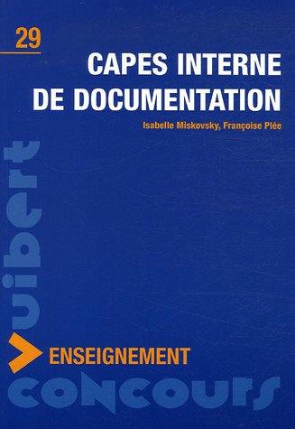 Capes interne de documentation