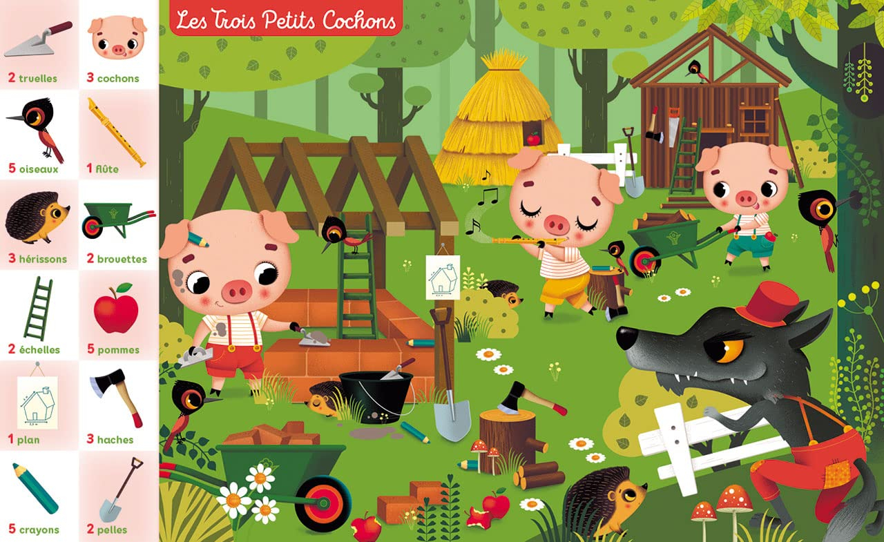 Les contes : cherche, trouve et compte