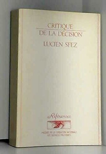 critique de la décision