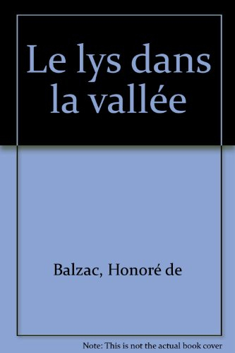 Le lys dans la vallée