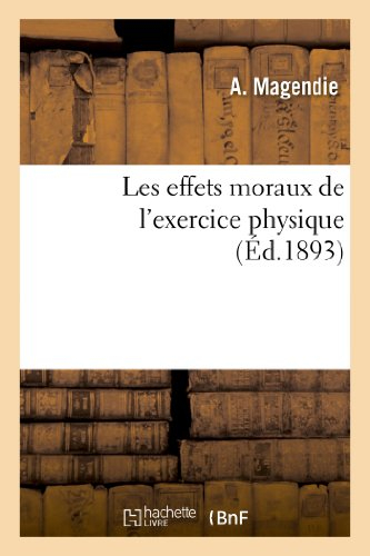 Les effets moraux de l'exercice physique