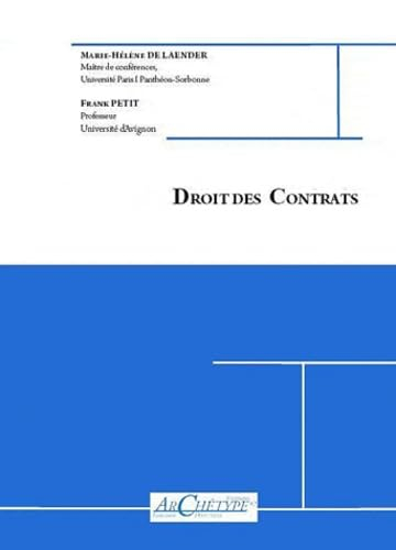 Droit des contrats : cours et exercices corrigés 2011-2012