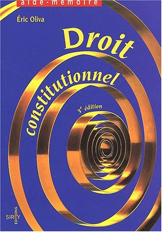 droit constitutionnel. : 3ème édition
