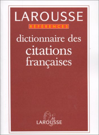 dictionnaire des citations françaises