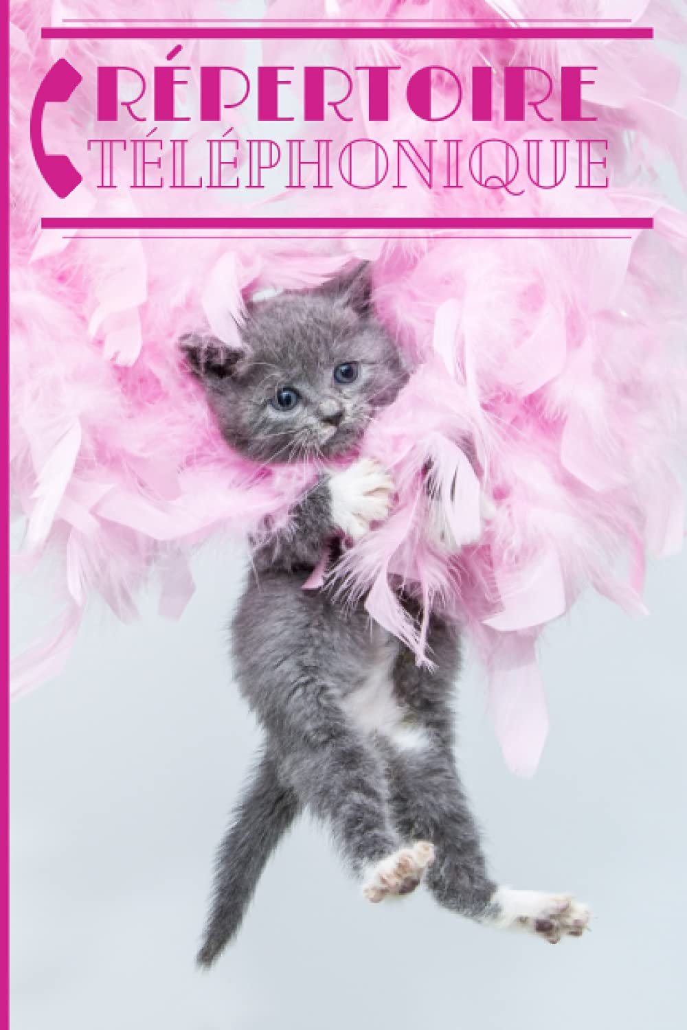 Répertoire téléphonique: alphabétique chaton. Carnet d?adresses & téléphones à compléter au format A