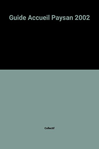 Guide Accueil Paysan 2002