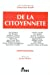 De la citoyenneté