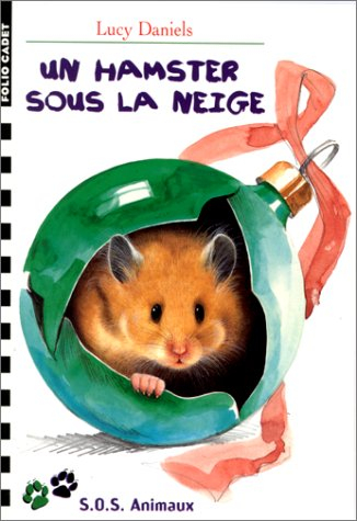 Un hamster sous la neige