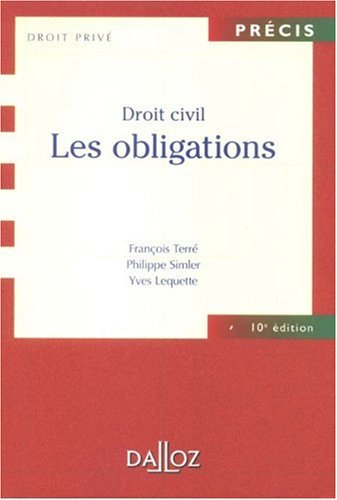 Droit civil : les obligations