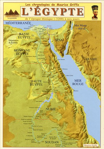 L'Egypte : de l'époque thinique (-3200) à nos jours